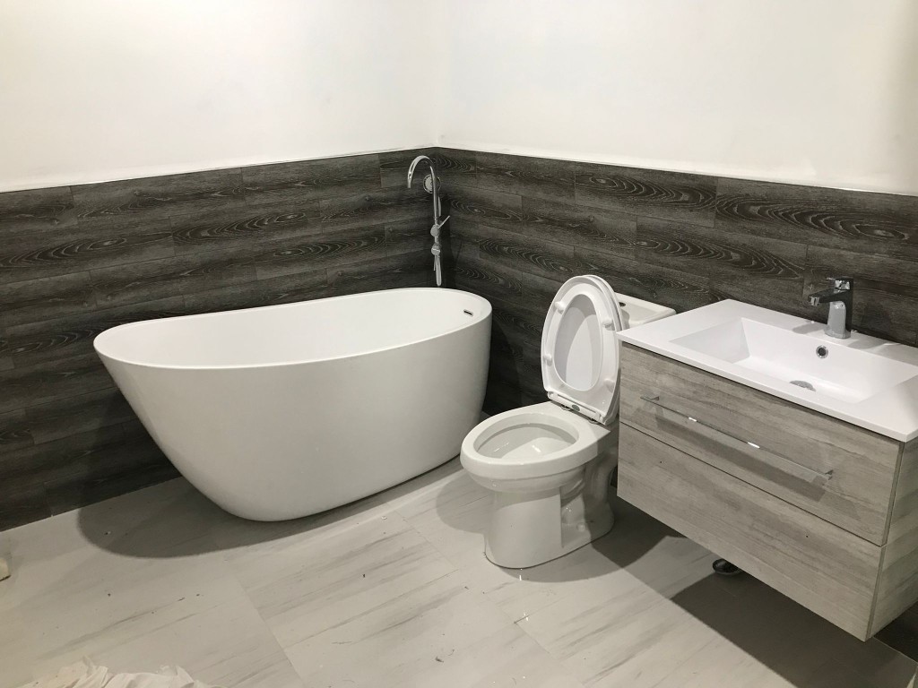Salle de bain rénovée